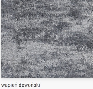 Kostka brukowa Vivo gr.8cm, wapień dewoński, muszlowy