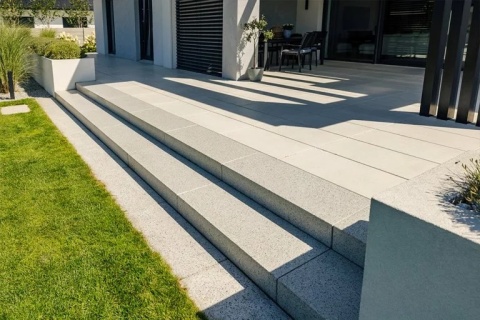 Płyta tarasowa Architect 80x40x3,8 delicate stalowe, szare jasne, białe